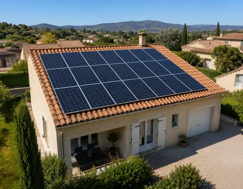 Prime à l'autoconsommation panneaux solaires Le Fenouiller — aide financière de l'État